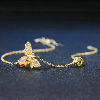 Ensembles Bee Happy' - bracelet + collier + boucles d'oreilles 6