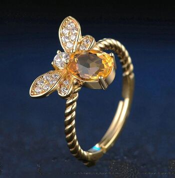 Bague Happy 'abeille 7