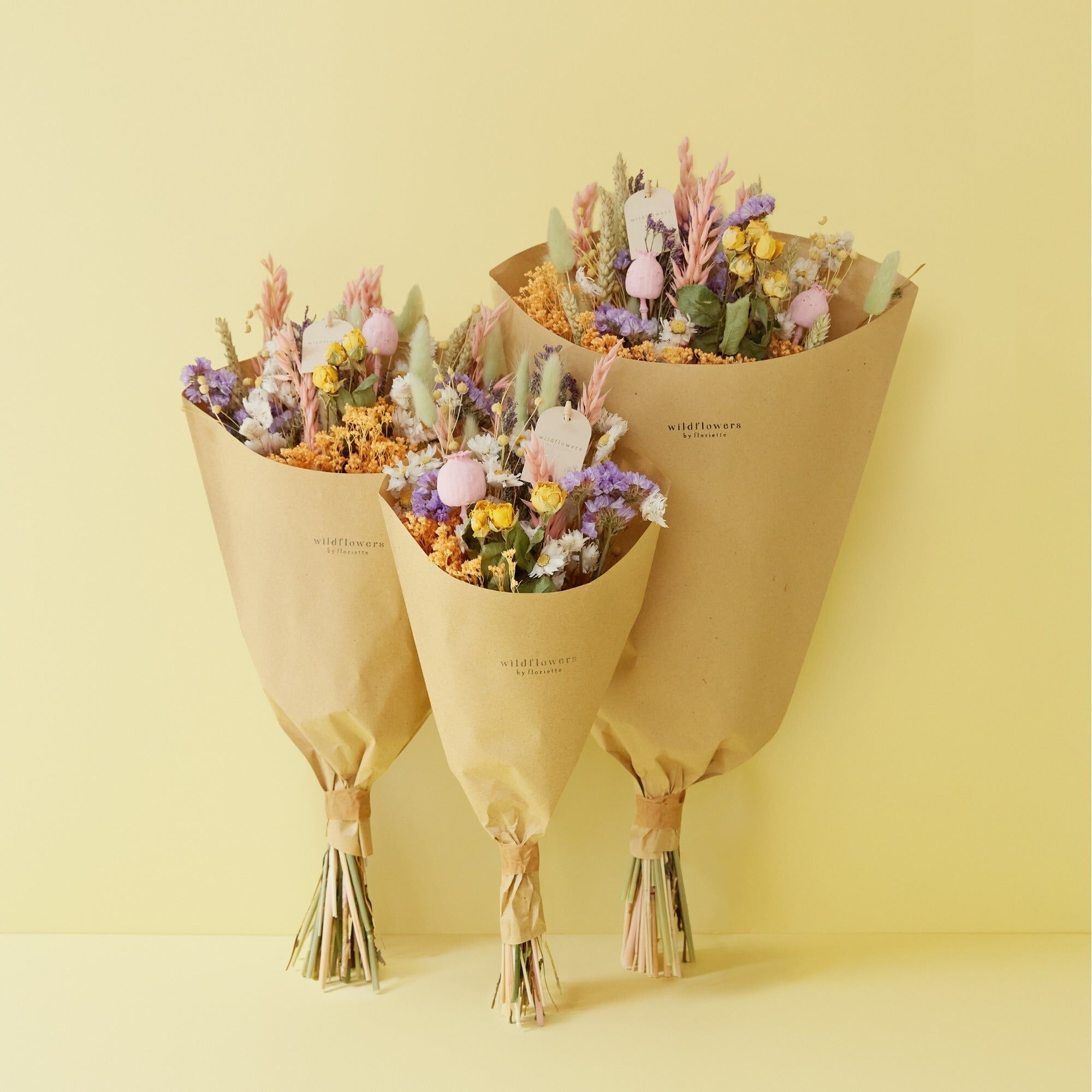 Dried Flowers Field Bouquet – Spring Vibes