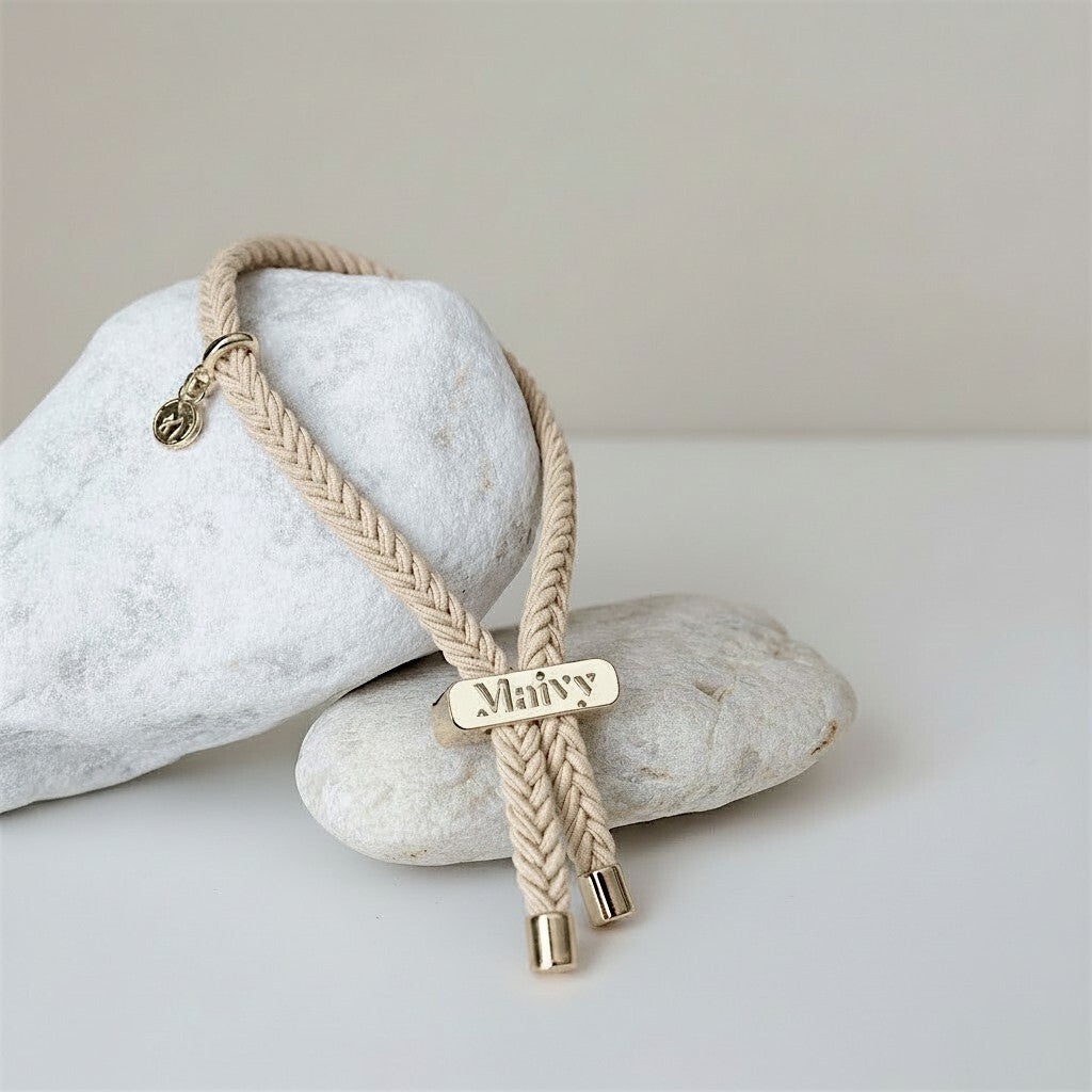 Maivy Band – Sandbeige & Gold