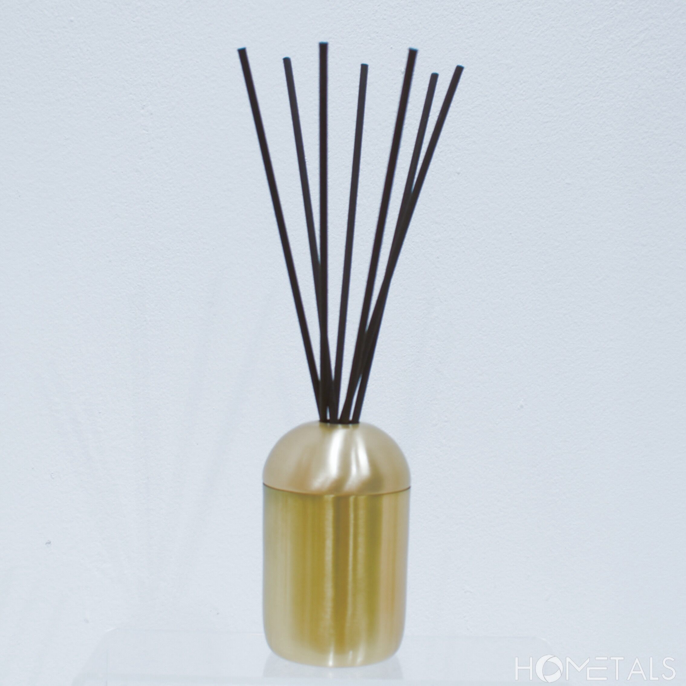 Diffusore di fragranze a bastoncini dorati da 200 ml - Porta diffusore in metallo all'ingrosso
