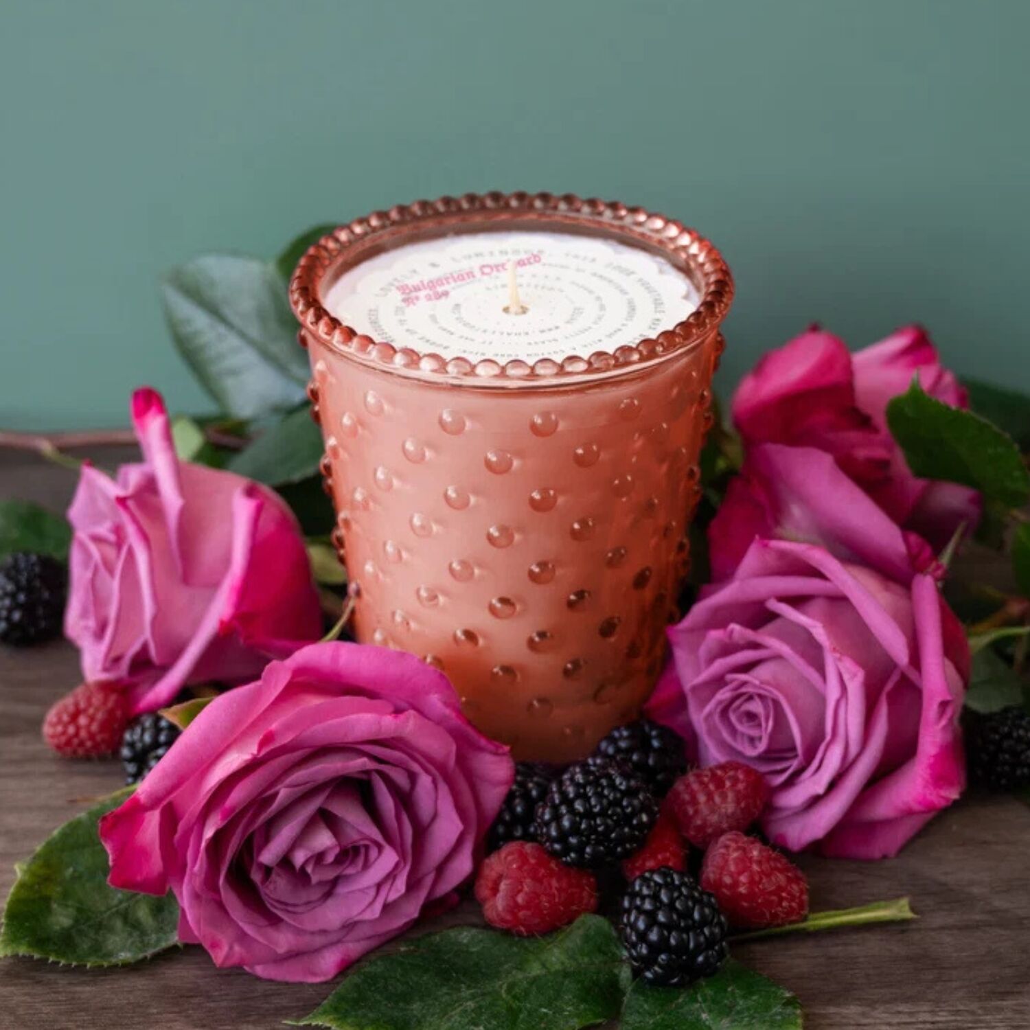 Simpatico Hobnail Candle #289 Bulgarian Orchard