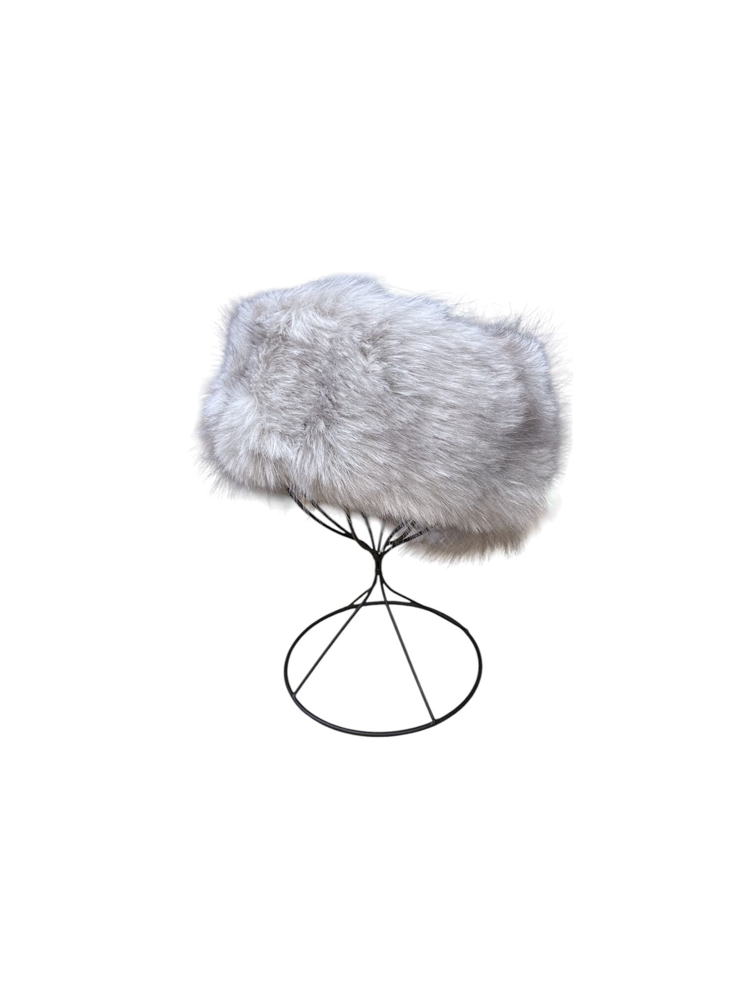 Bandeau élégant en fausse fourrure - Cache Oreille