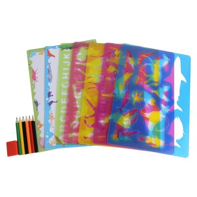 Big Box of Stencils - Animals