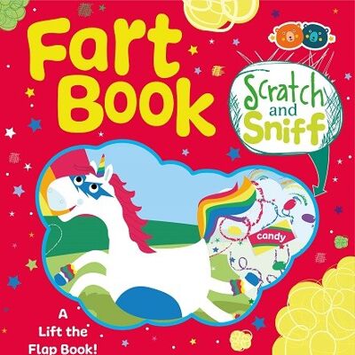 Scratch & Sniff, Livre de pets à soulever - Licorne