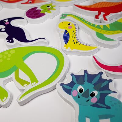 Pegatinas de baño - Dinosaurios (17 piezas)