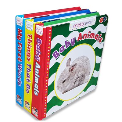 Baby My First Sparkle Books - Juego de 3