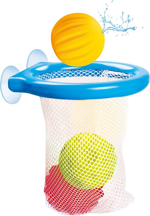 Bath Time Basketball Hoop & Sensory Balls