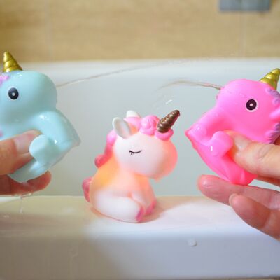 Unicorni per il bagnetto - Confezione da 3