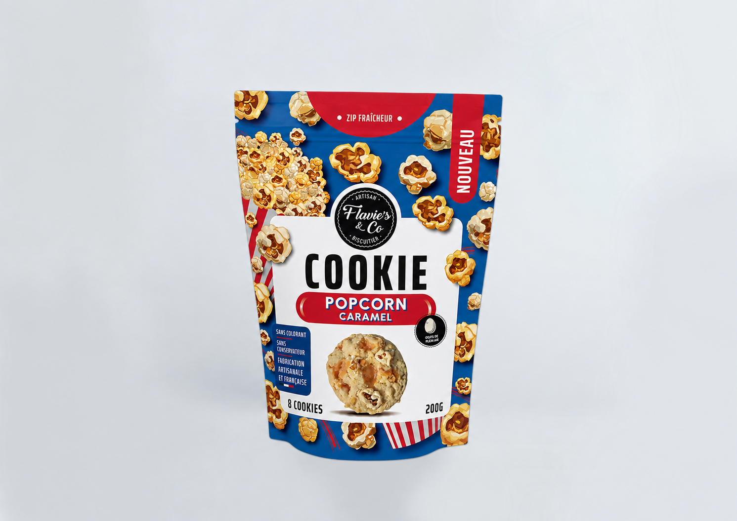 Popcorn-Kekse - Karamell