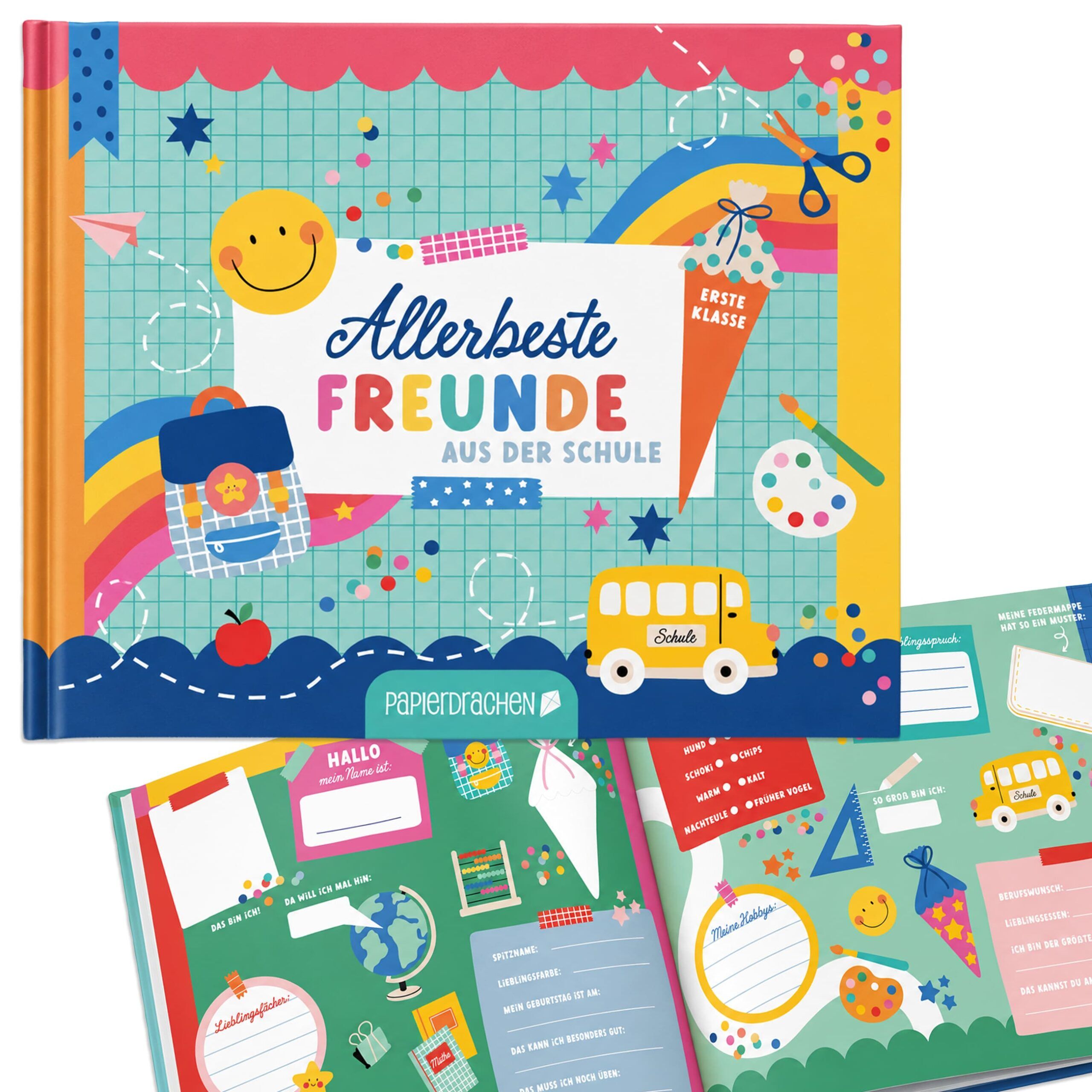 Paper Dragon Friendship Book - Best Friends from School