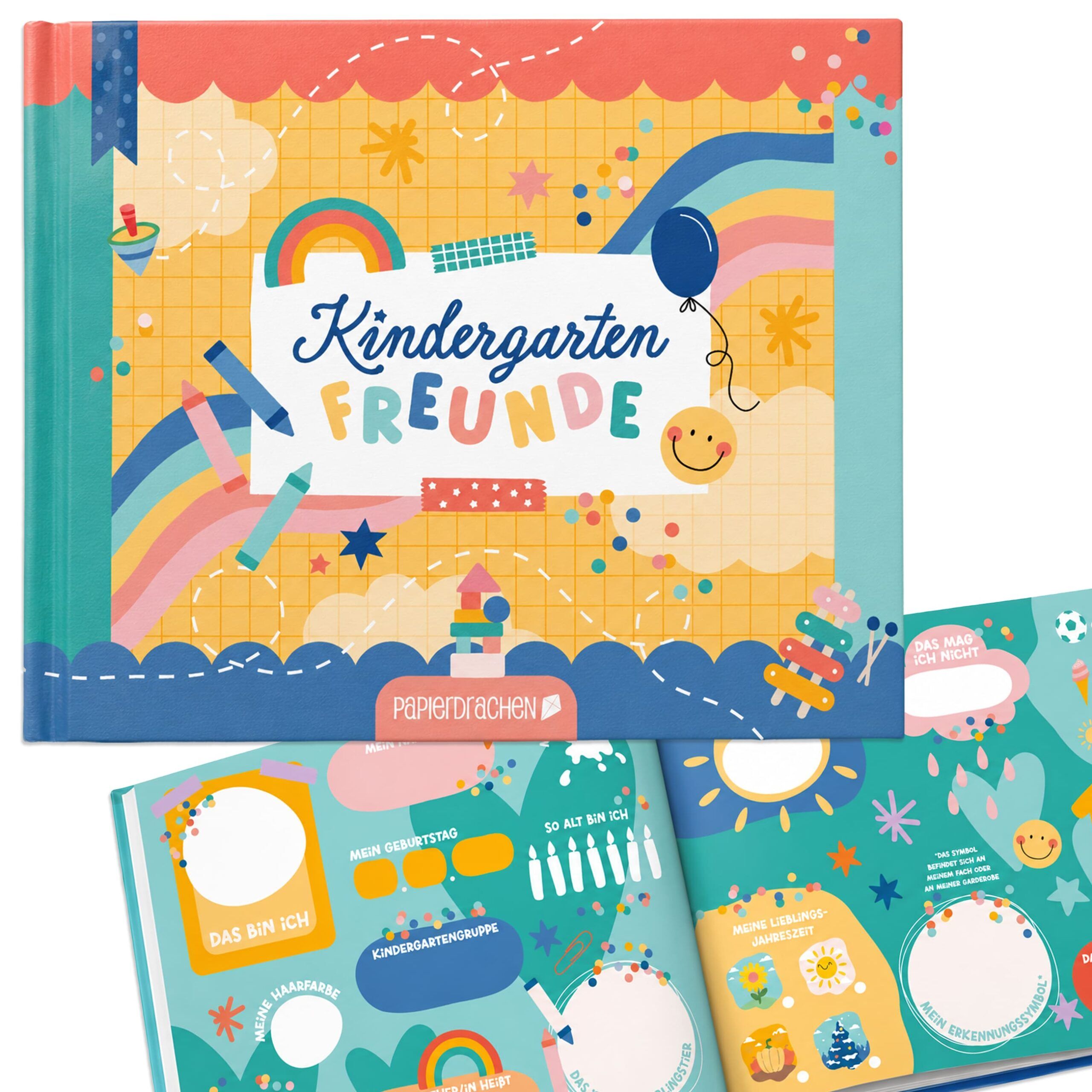 Paper Dragon Friendship Book - Kindergarten Friends
