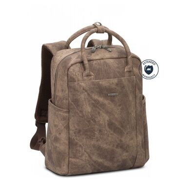8925 beige Laptop backpack 13.3"