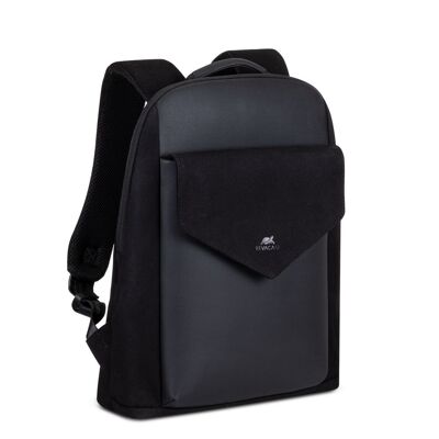 8524 Canvas Stadtrucksack 14", schwarz