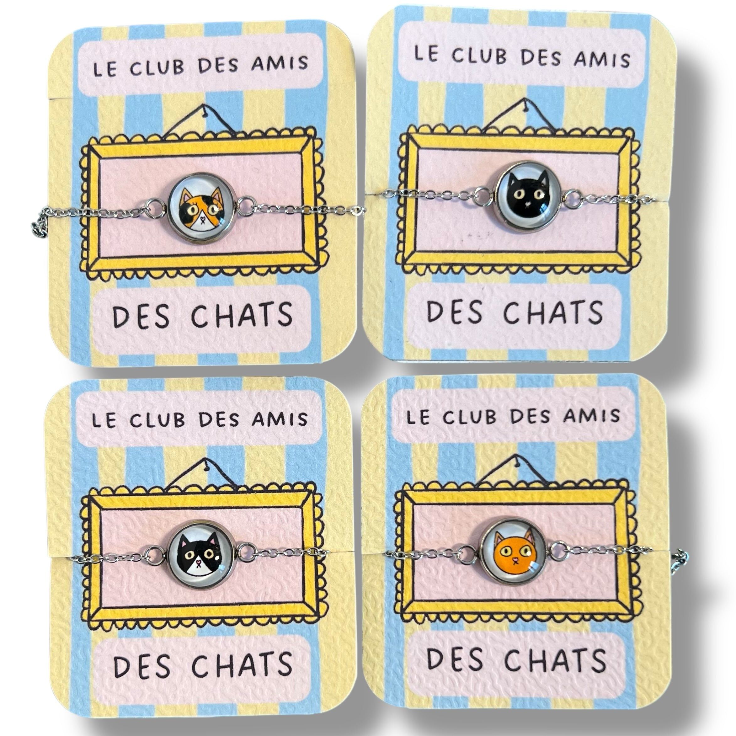 Bracelet Enfant Petit Chat / Le club des amis des chats!