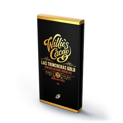 Las Trincheras Gold, Venezuelan 72 dark chocolate 50g