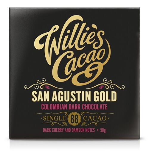 San Agustin Gold, Colombian 88 dark chocolate 50g