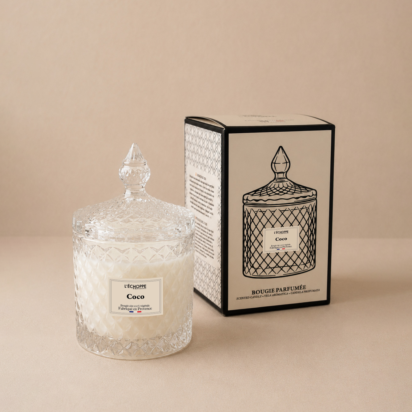 Coco - Bougie parfumée 200g