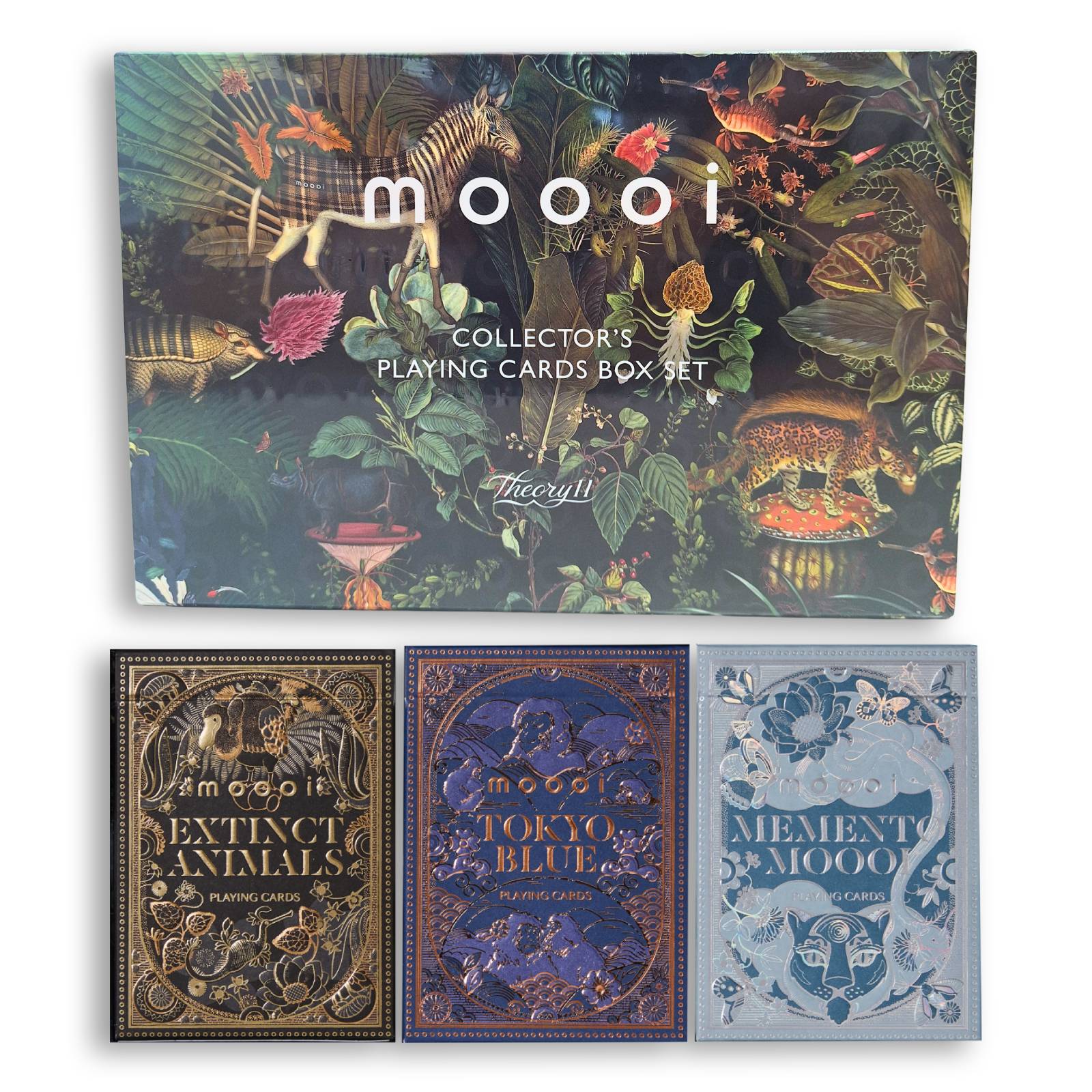 Moooi Collector's Edition Playing Cards Box Set Theory11