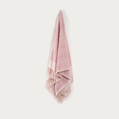 Serviette Earth Lines Rose - 70 cm x 147 cm