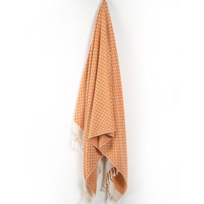 Modern Love Sicilian Orange Bath Towel - 100 cm x 188 cm