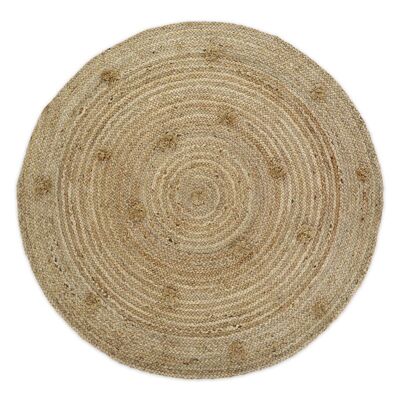 SISKA tapis rond jute