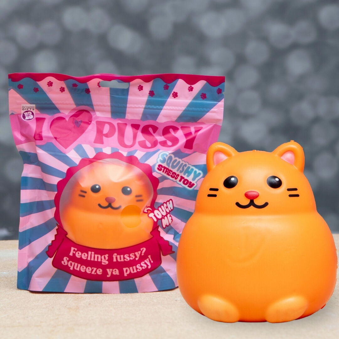 J'adore le jouet anti-stress Pussy Cat, cadeau amusant pour adultes