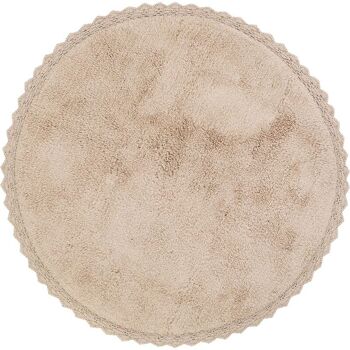 PERLA Nude tapis finition crochet 1