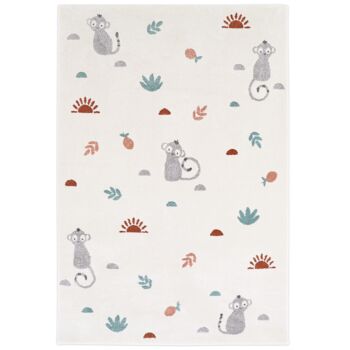 Tapis Little Wild Monkey Sienna  M 1