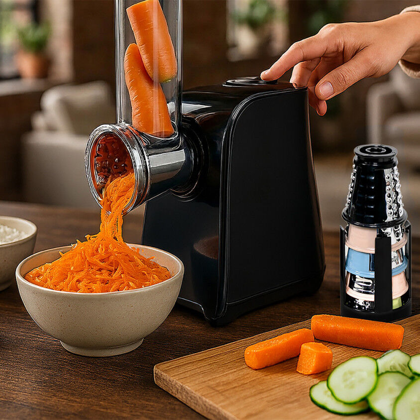 Multifunctional electric grater