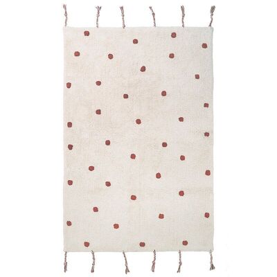 NÜMI Ambre children's rug with polka dots