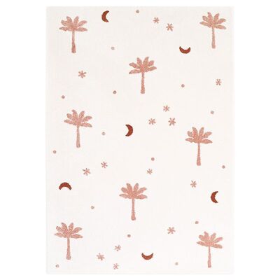 LITTLE PALM SIENNA children's rug small palm trees