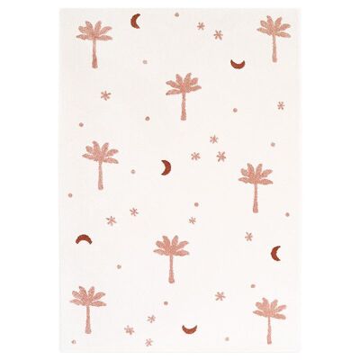 LITTLE PALM SIENNA tapis enfant petits palmiers