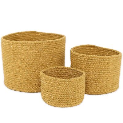 ILSE Honey set of 3 storage baskets