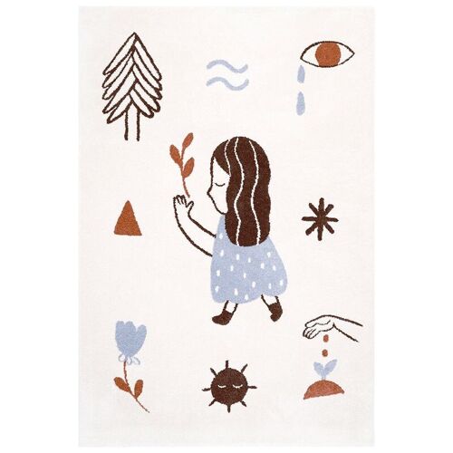 LOVE left by Marta Abad Blay tapis Enfant