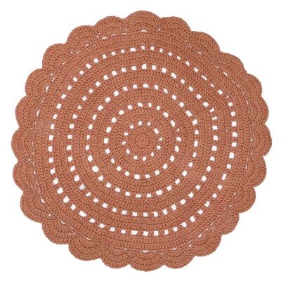 ALMA AMBRE tapis enfant crochet