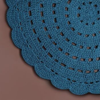 ALMA BLEU tapis enfant crochet 4