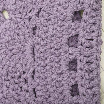 ALMA MAUVE tapis enfant crochet 5