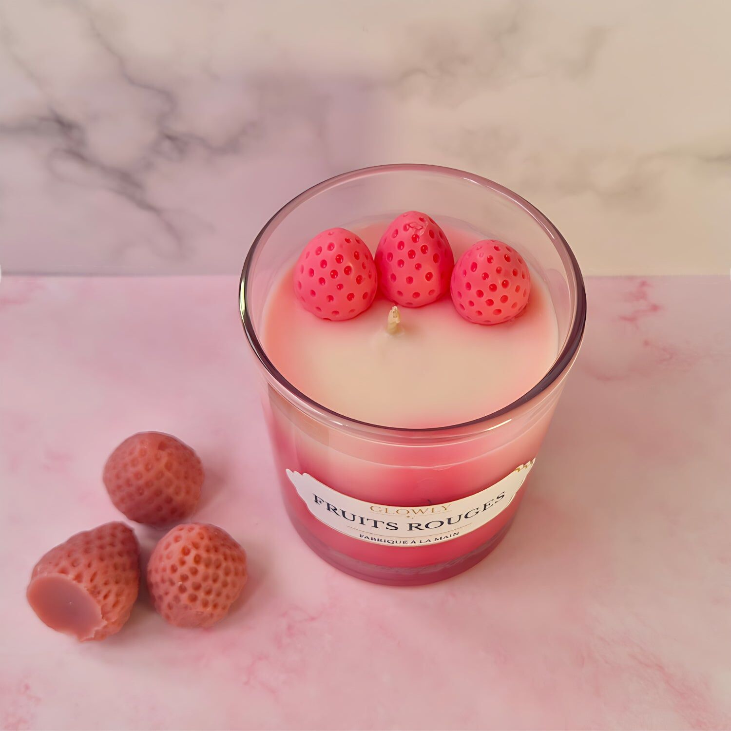 Bougie Parfumée — Fruits Rouges