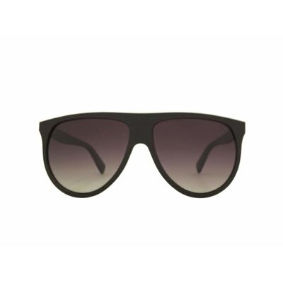 Ebony Wood Sophia Aviator Sunglasses