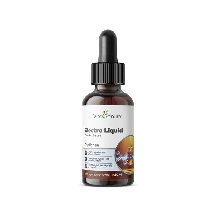 VitaSanum® Electro Liquid Elektrolyt-Konzentrat – 30 ml (30 Tagesportionen)