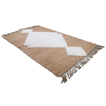 ELTON tapis jute & laine 2