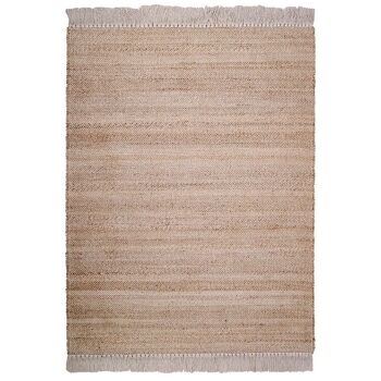 LENNY tapis jute & coton 1