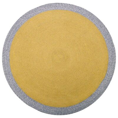 NOLAN CURCUMA braided wool children's rug