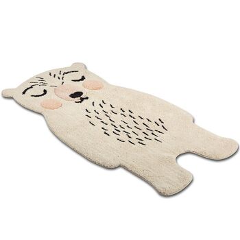 ODINO tapis bébé ours crème 3