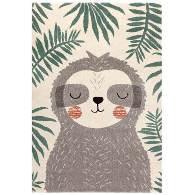 AKIKO sloth pattern baby rug