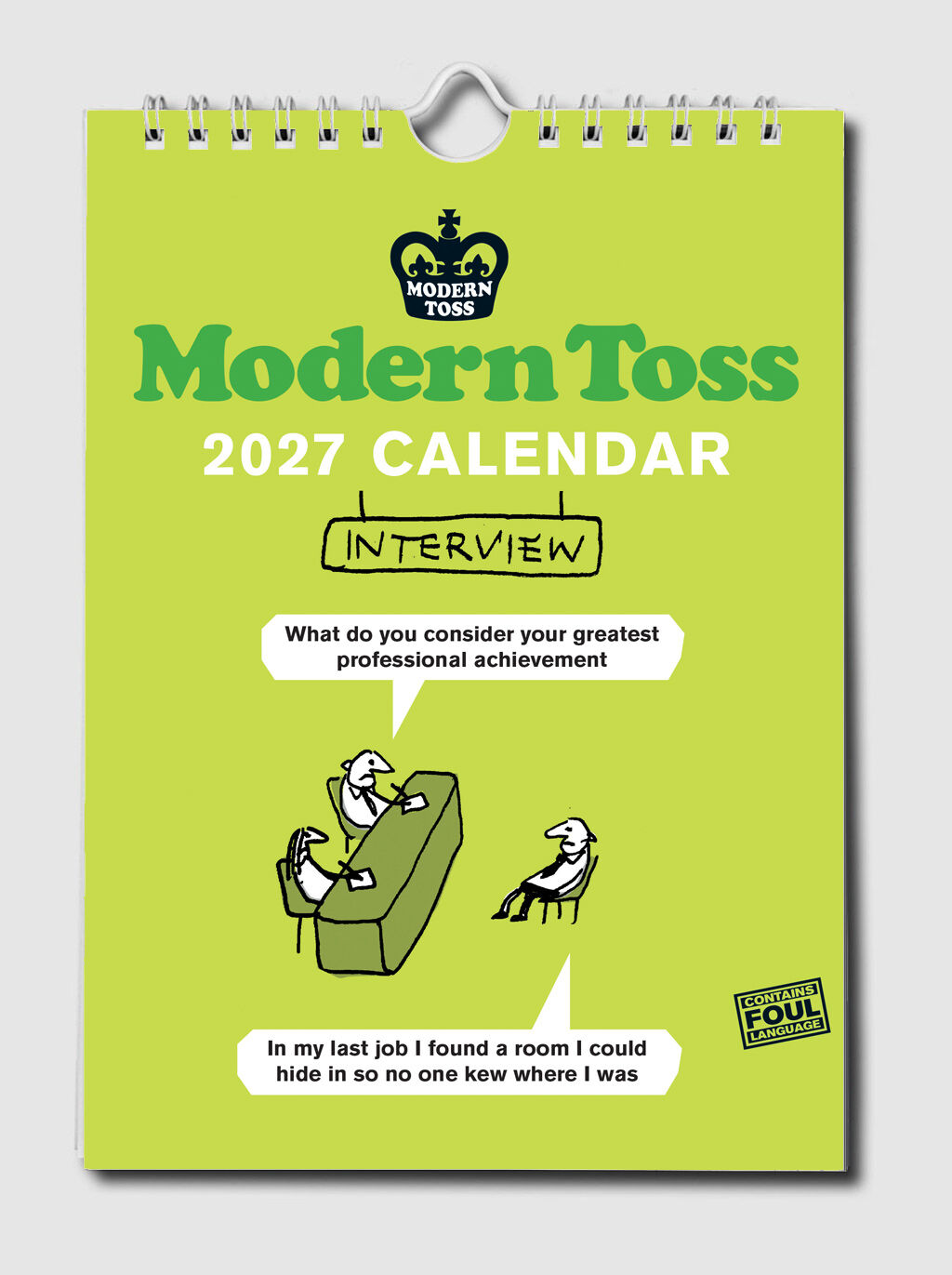 Official Modern Toss 2027 Desktop Calendar