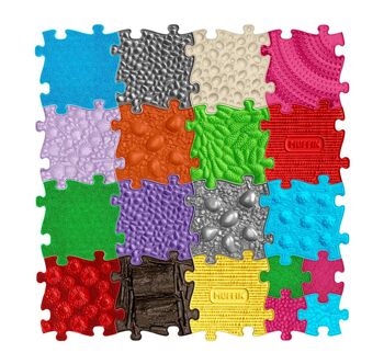 Tapis de jeu, bébé, enfant, jouet sensoriel - Muffik Giant Set 1