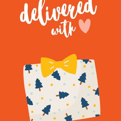 Delivered with love | Card A6