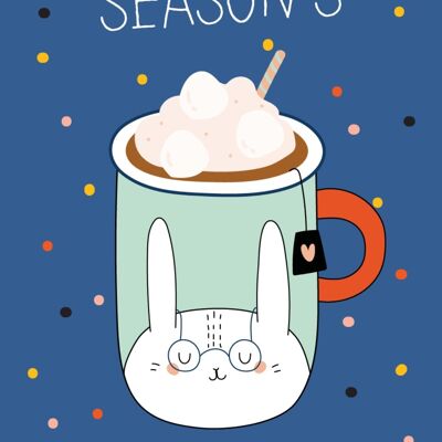 Seasons greetings mok | Kaart A6